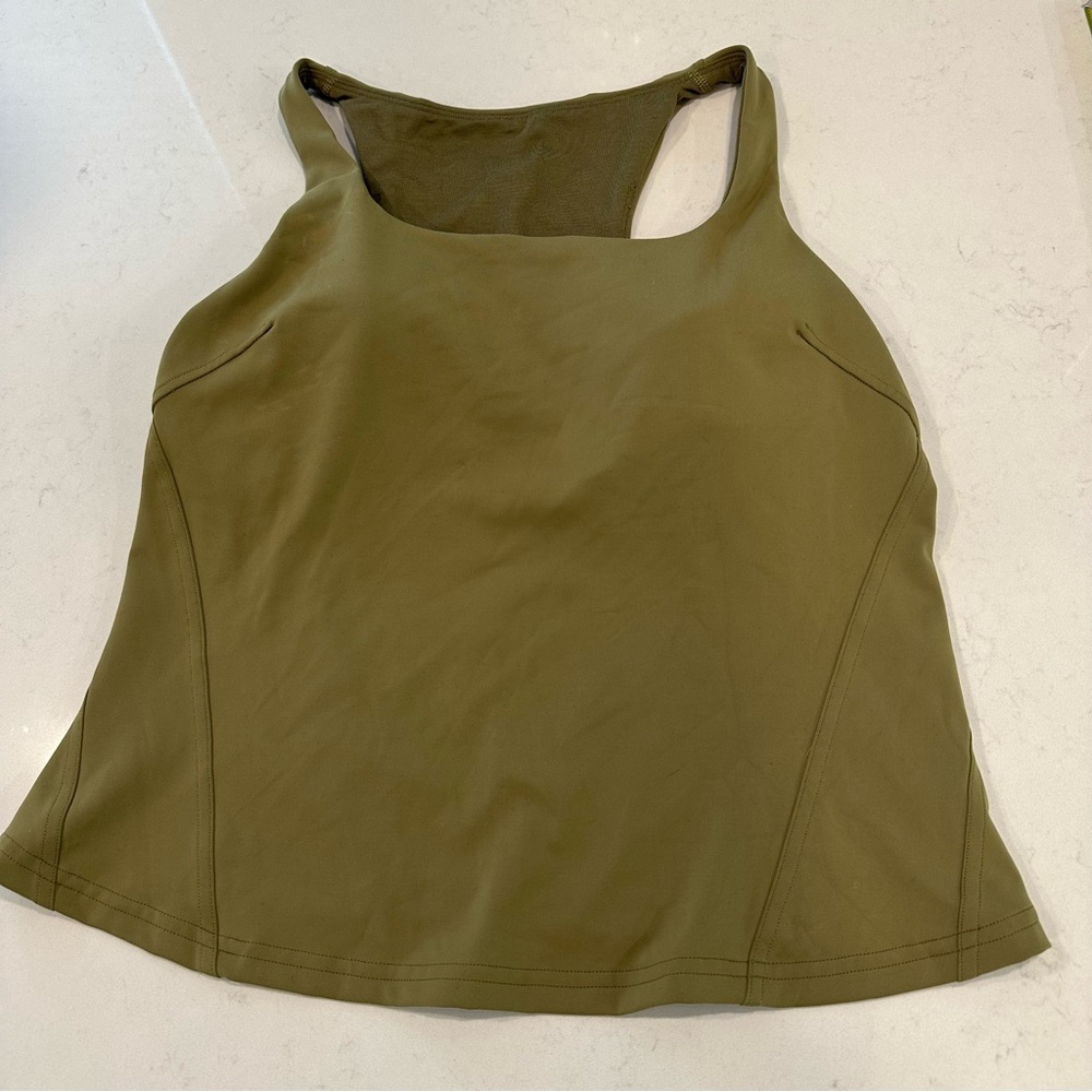 Lululemon Olive Green Tank